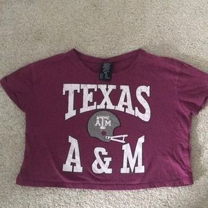 Texas A&M Crop Top
